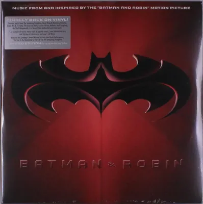 Produktbild von Various: Various: Batman & Robin: Music From And Inspired By The Batman & Robin Motion Picture (Limited Edition) (Red & Blue Vinyl) -   - (LP / B)