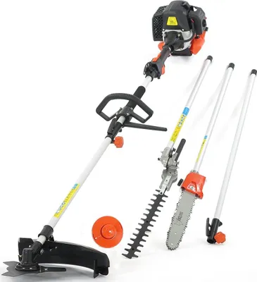 Immagine prodotto di Decespugliatore a scoppio multifunzione 5in1 52cc 2 tempi miscela di benzina FUXTEC MT152E