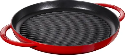 Produktbild von Staub Grillpfanne induktion rund 30cm rot