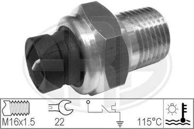 Produktbild von ERA Kühlmitteltemperatursensor 330156 für FIAT PANDA (169)