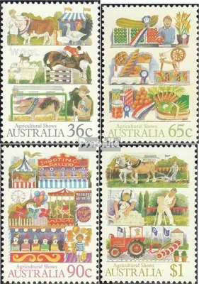 Produktbild von Briefmarken Australien 1987 Mi 1023-1026 (kompl.Ausg.) postfrisch Landwirtschaft