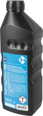 Produktbild von M-WAVE DOT 5.1 Bremsflüssigkeit für hydraulische Fahrrad-Bremssysteme, 1000 m....