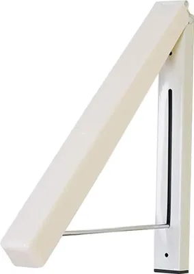 Produktbild von Faltbare Aluminium-Kleiderhaken - platzsparend - 2 Stück - weiß