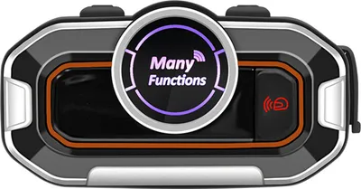 Image de Interphone Bluetooth pour casque de moto V9pro, supporte la FM et est compatible avec certains interphones tiers