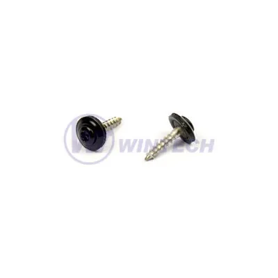 Produktbild von Klammerschraube + EPDM, RAL 9005 4,5 x 25 A2 / Packung mit 200 Stück