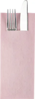 Produktbild von Sovie HORECA Besteckserviette "Pub" in Altrosa aus Linclass® Airlaid 40 x 33 cm, 1/8 Falz, 75 Stück
