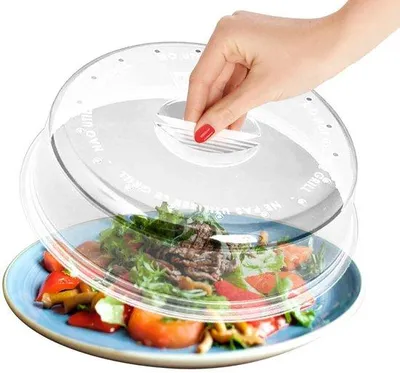 Obrázek produktu pro Kvalitní kryt na mikrovlnnou troubu o průměru 24 cm pro ohřívání jídla