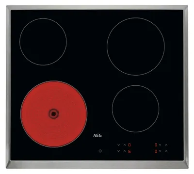 Immagine prodotto di AEG - HK624000XB - Piano cottura in vetroVetroceramica da incasso - Acciaio inox - 60 cm