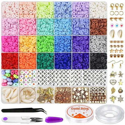 Produktbild von Tatwelt 6000 Teile Kreatives Perlen-Bastelset Schmuck DIY