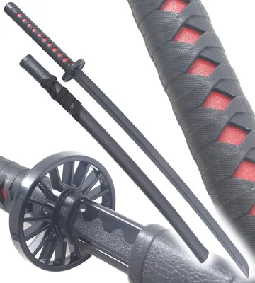 Produktbild von Anime Cosplay Katana Tanjiro Säbel Polypropylen Schwert Kunststoff + Scheide