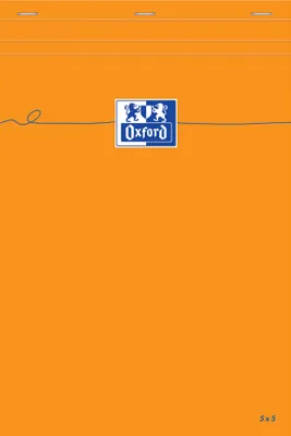 Obrázok produktu pre Oxford Notizblock, 210 x 315 mm, blanko, 80 Blatt, orange