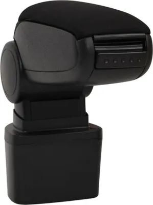 Imagen del producto de vidaXL Reposabrazos para coche, color , 14,5 x 31,5 x (30-48) cm, material ABS