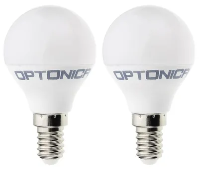Produktbild von Optonica E14 LED-Lampe G45 3,5W 300lm 6000K 230V 2 Stück