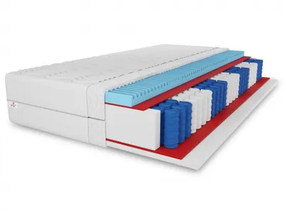 Produktbild von Matratze APOLLO 160x200x20 mit Massageschicht, wellenformigebezug mit Reißverschluss