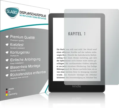 Produktbild von 2x Slabo Displayschutzfolie für Amazon Kindle Paperwhite (11. Generation | 2021) MATT "No Reflexion" Displayfolie Schutzfolie Folie