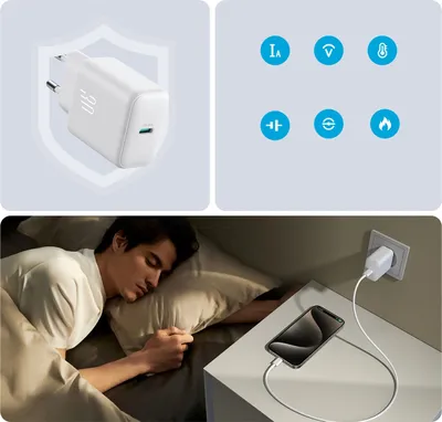 Immagine prodotto di Joyroom Caricabatterie da parete USB-C PD, 30W - Bianco