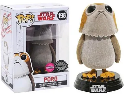 Immagine prodotto di Funko Pop! Star Wars - Gli ultimi Jedi - Porg floccato n. 198