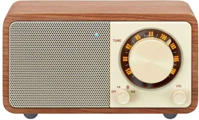 Produktbild von Sangean WR-7 Genuine Mini walnuss