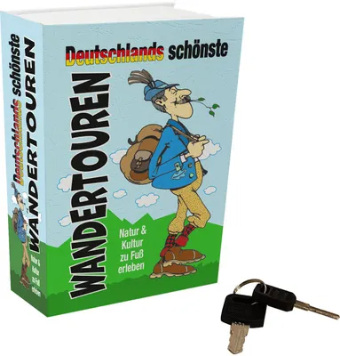 Produktbild von Deutschlands schönste Wandertouren erleben Booksafe
