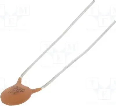 Produktbild von Kondensator: Keramik; 220pF; 500V; Y5P; ±10%; THT; 5mm CC-221/500 Keramikkondensatoren THT 500V