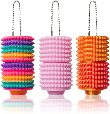 Produktbild von 3 Stücke Little Ouchies Fidget Toy, Stacheliges Sensorik Spielzeug für Erwachsene, Tragbares ADHS Spielzeug zur Stressabbau Angst, Fidget Roller Keych