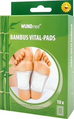 Produktbild von Bambuspflaster Vital-Pads Entgiftung+Vitalisierung, 10 St. Pflaster