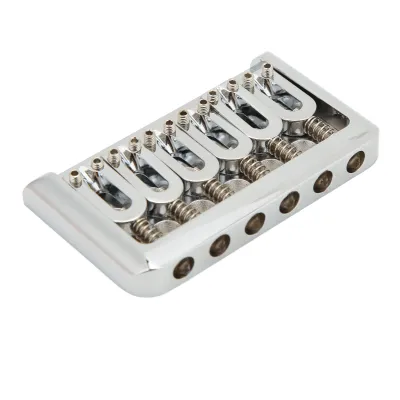 Zdjęcie produktu dla Mostek gitarowy Hardtail, mostek do gitary elektrycznej, stałe siodełko mostka gitarowego, siodełko mostka gitarowego, mostek gitarowy, część do gitary elektrycznej