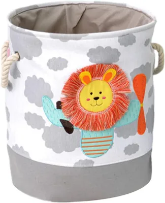 Produktbild von Wasserdichter Wäscheeimer aus Segeltuch mit Griffen, für Jungen und Mädchen, Spielzeug und Kinder