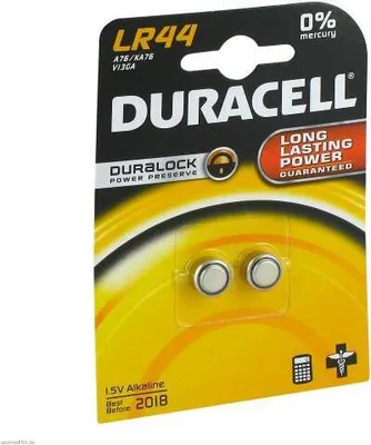 Produktbild von Batérie gombíkové LR 44 A76 Duracell 2 ks