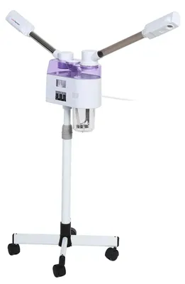 Produktbild von Gesichtsdampfer - 2-in-1 Gesichtspflegegerät - Warmer und Kalter Sprühnebel - 800 W - 680 ml Warmes Sprühvolumen - 600 ml Kaltwassertank - 220–240 V EU