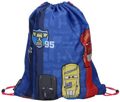 Immagine prodotto di Borsa da ginnastica Cars 44 cm Pratica borsa sportiva per piccoli piloti