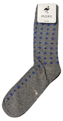 Immagine prodotto di More - Calzini da uomo NA1097 (43 EU - 45,5 EU) (grigio)