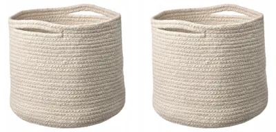 Produktbild von IKEA TJABBIG Korb Naturalny do Przechowywania 25x23 cm