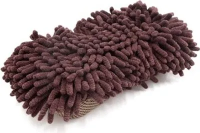 Produktbild von Mikrofaserschwamm 2in1, 24 x 12cm Braun
