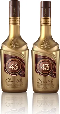Produktbild von Licor 43 2er Set Chocolate 2x 0,7L (16% vol) Schokoladen Likör- [Enthält Sulfite]