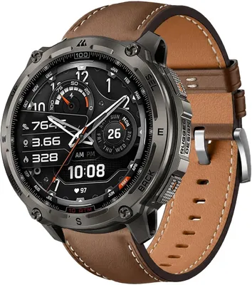 Produktbild von Uhrenarmband 22mm, atmungsaktives, strapazierfähiges weiches Leder, Ersatzband für die Uhr