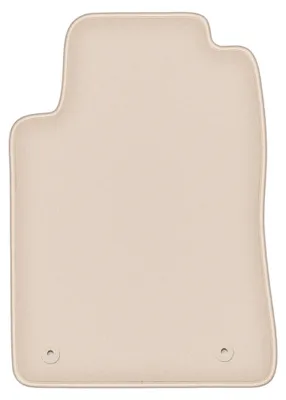 Produktbild von DURBAN Beige Velours-Fahrerfußmatte für Peugeot 605 Limousine (1989-1999)