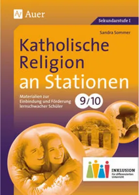 Immagine prodotto di Katholische Religion an Stationen 9-10 Inklusion