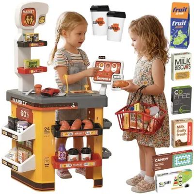 Immagine prodotto di Woopie Interactive: accessori per il supermercato dei bambini