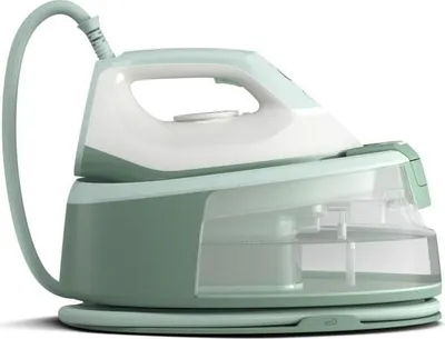 Image de Centrale Vapeur PHILIPS Série 3000, 6 bars, 1.4L, Débit Vapeur 120 gr/min, Effet Pressing 350g, Vert