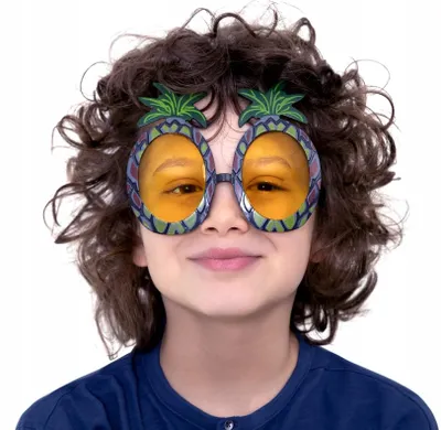 Produktbild von PartyPal Ananas Partybrille für Karneval und Geburtstage