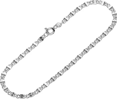 Produktbild von Armband 925 Sterling Silber 19cm S Panzerkette rund gedrückt Herren Armkette Neu