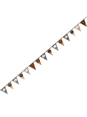Produktbild von Happy Halloween Wimpel Girlande 4,2 Meter