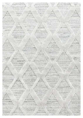 Produktbild von Hochflor Teppich Pepe Läufer, Farbe: Grau, Größe:60x110 cm