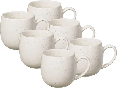 Produktbild von Broste Copenhagen NORDIC VANILLA Teetasse 0,45l Set6