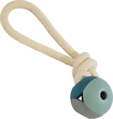 Produktbild von Nobby Hundespielzeug Ball mit Wurfschlaufe aus Vollgummi
