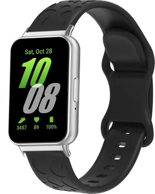 Produktbild von INF Silikonarmband für Samsung Galaxy Fit3 Schwarz