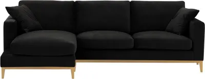 Image de Canapé d’angle gauche Covex Wood-Velluto 20-like oak