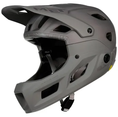Produktbild von Met Parachute Mcr Mips Downhillhelm Grau L Grau L
