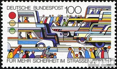 Produktbild von Briefmarken BRD (BR.Deutschland) 1991 Mi 1554 (kompl.Ausgabe) postfrisch Verkehrssicherheit